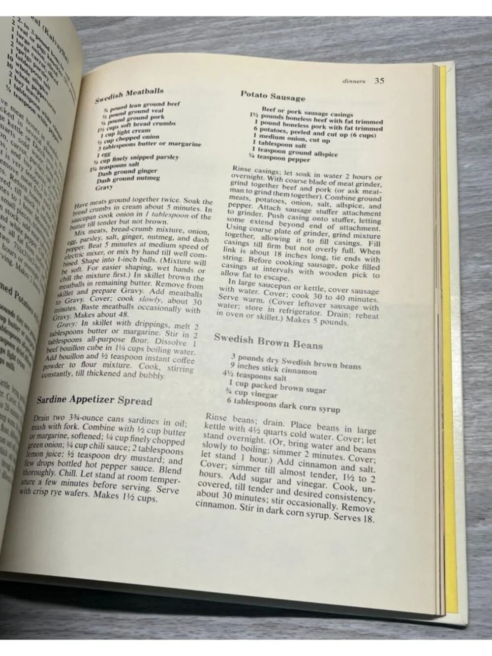 Better Homes and Gardens Cookbook Collection 1970s Hardcover Vintage Recipes